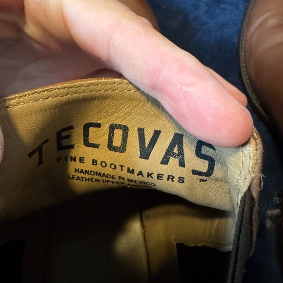 Tecovas boots size 9EE. Brown - Picture 6 of 7